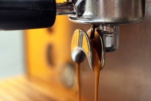 Espresso aus Espressomaschine