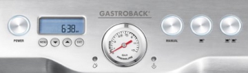 Gastroback Espressomaschine Anzeige