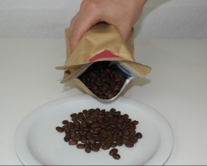 Verpackung N°05 Espressobohnen