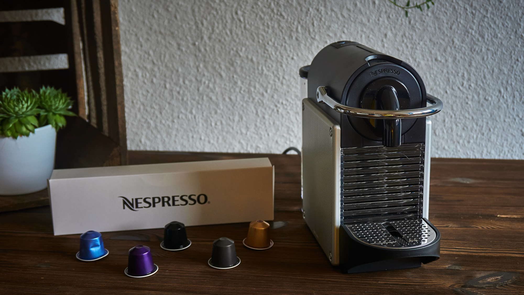 Der Lieferumfang der Nespresso Pixie