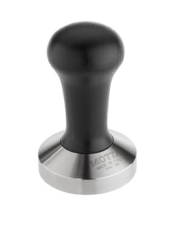 Motta 8100/B Tamper Edelstahl, mit Echtholzgriff (58 mm) - 