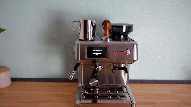 Gastroback DESIGN ESPRESSO BARISTA TOUCH- Kommt mit professionellem Tamper