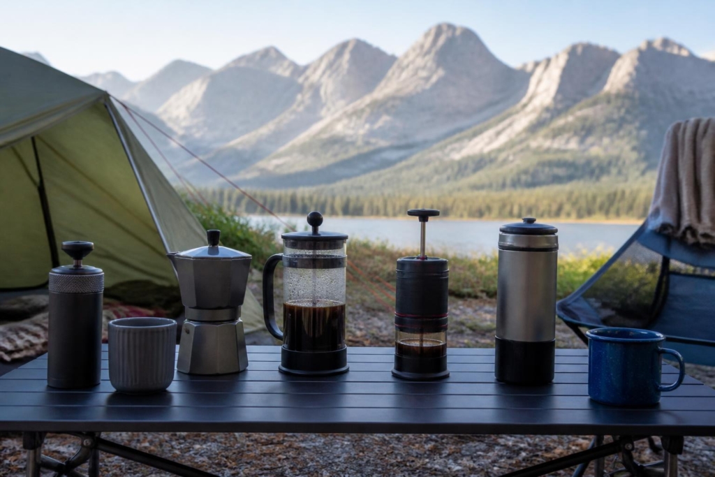 Camping Kaffeemaschine im Test